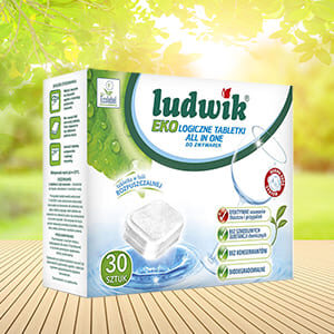 Viên rửa bát organic Ludwik eco - Hộp 30 viên